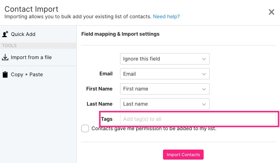sendlane_email_marketing_tags