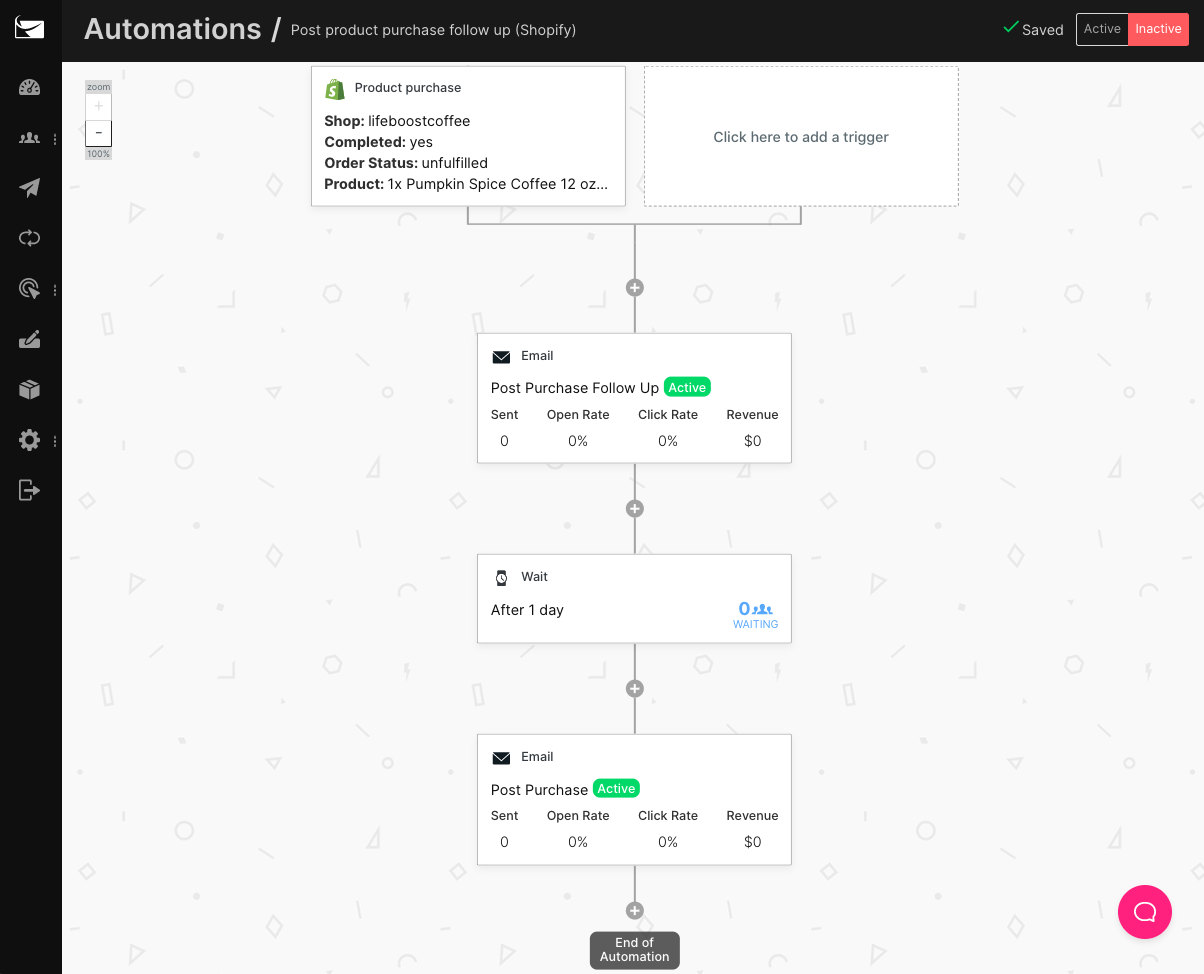 shopify_post_purchase_email_automation