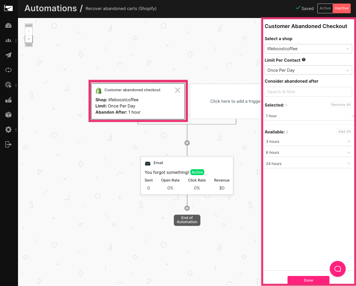 sendlane_email_automation_shopify