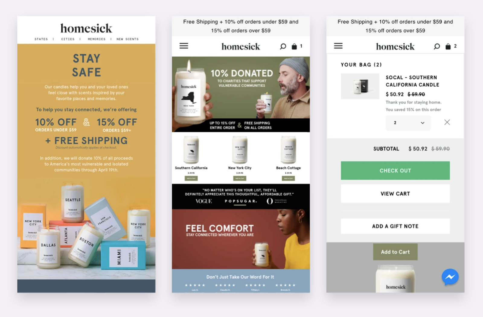 homesick_email_marketing_covid_strategy