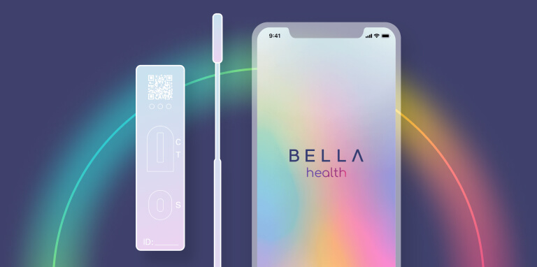 贝拉健康应用程序插图
