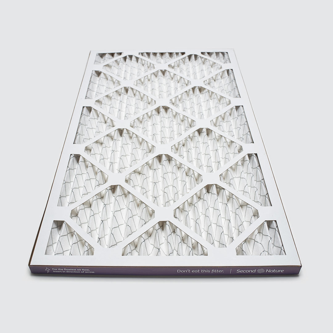 18x30x1 Home Air Filters MERV 8, 10, and 13 Second Nature™