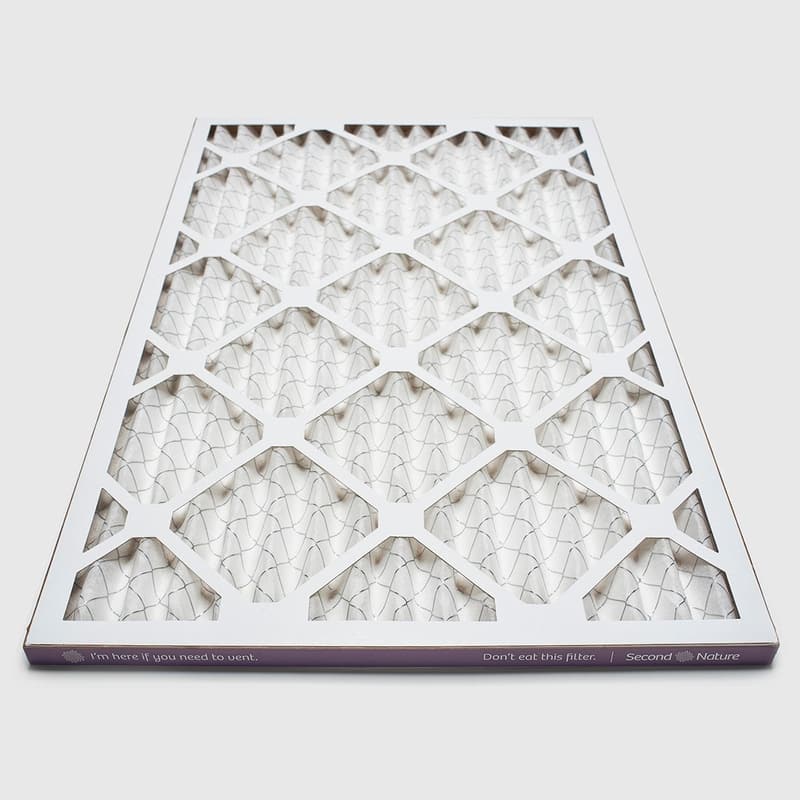 18x24x1 Air Filters MERV 8, 10, and 13 Second Nature™