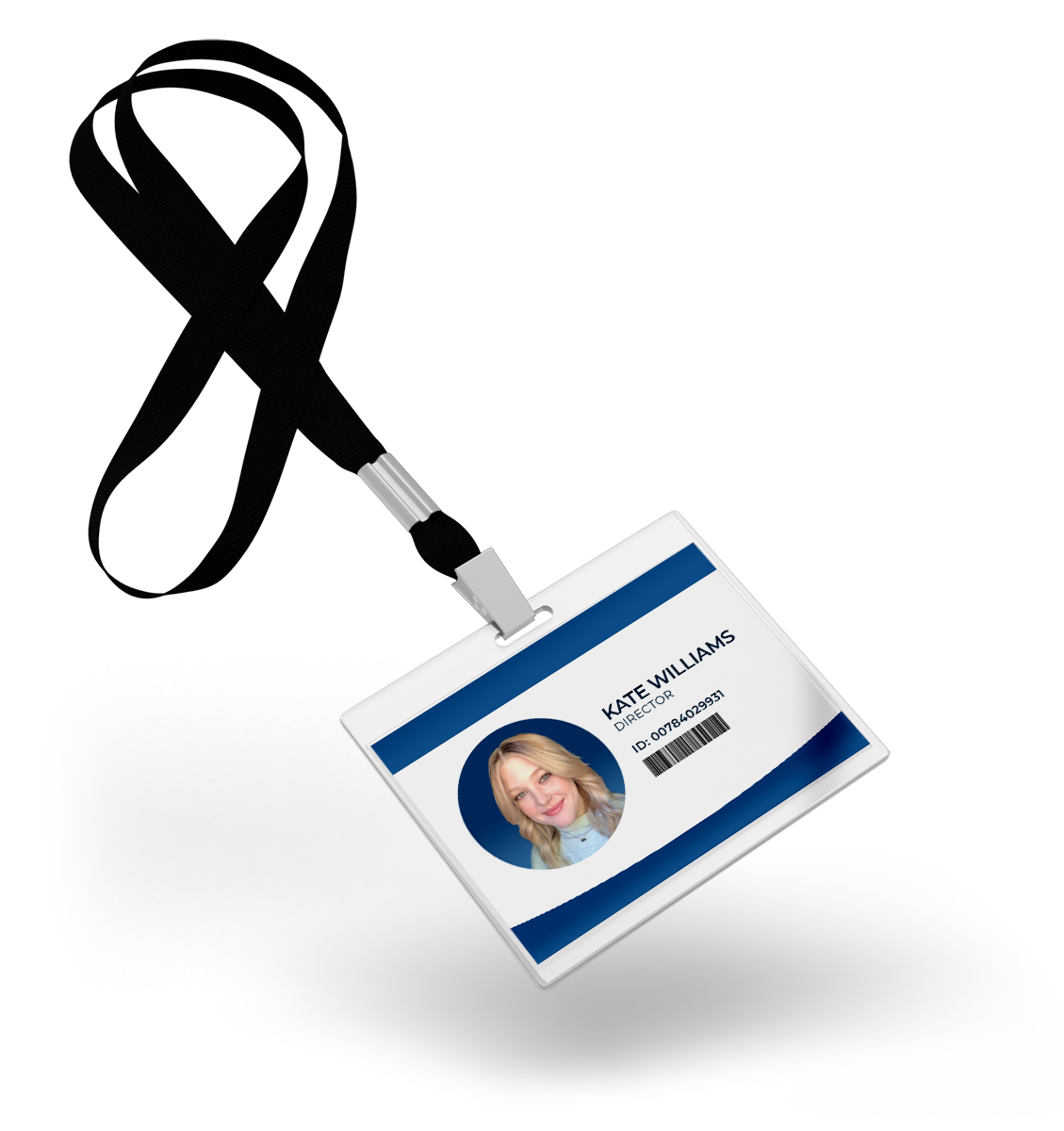 Virtual Headshot used in ID badge