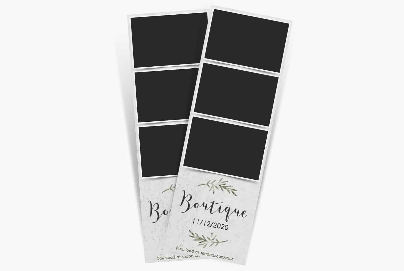 Photo Booth Print Templates: Creative Photo Strip Ideas