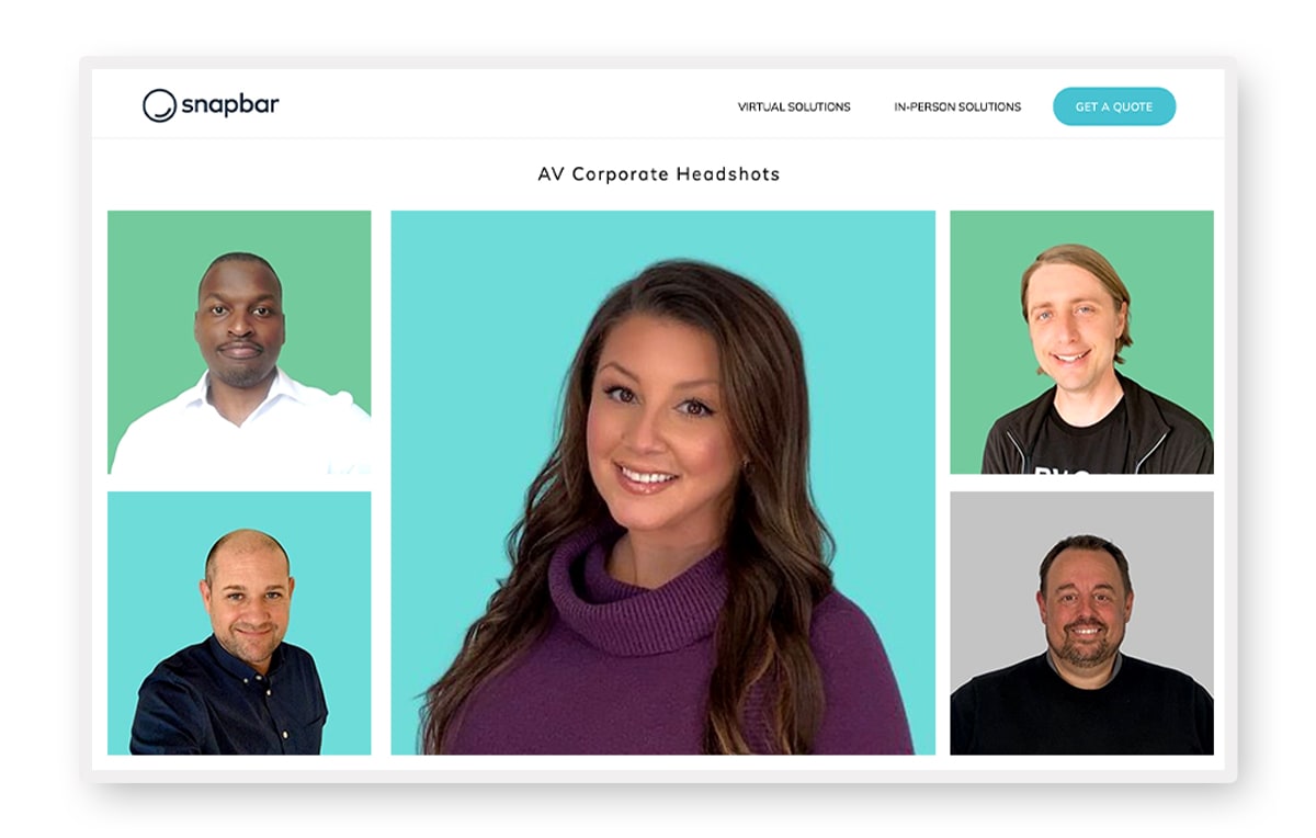 Virtual Headshot remote friendly