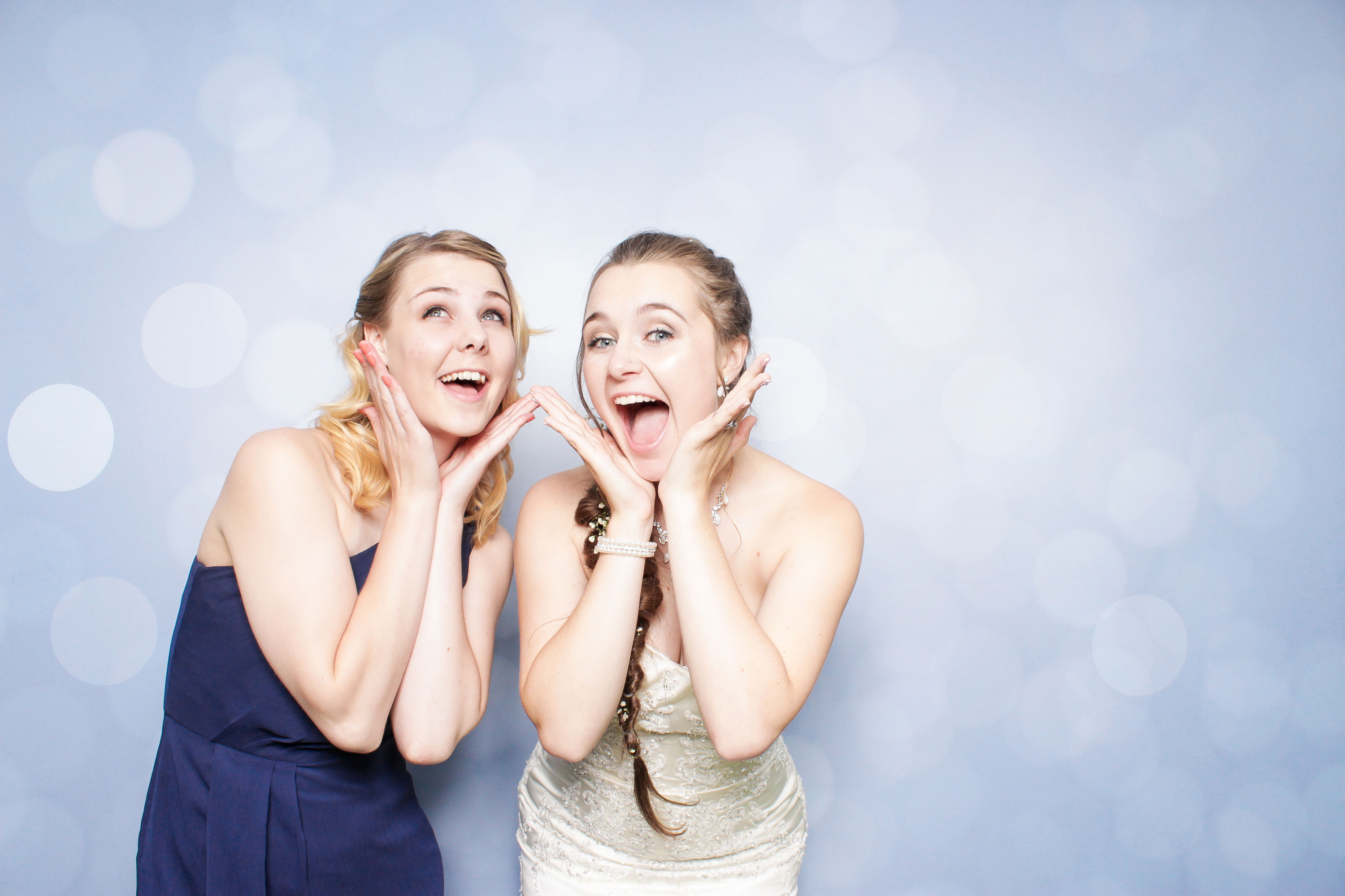 Photo booth pose jaw drop