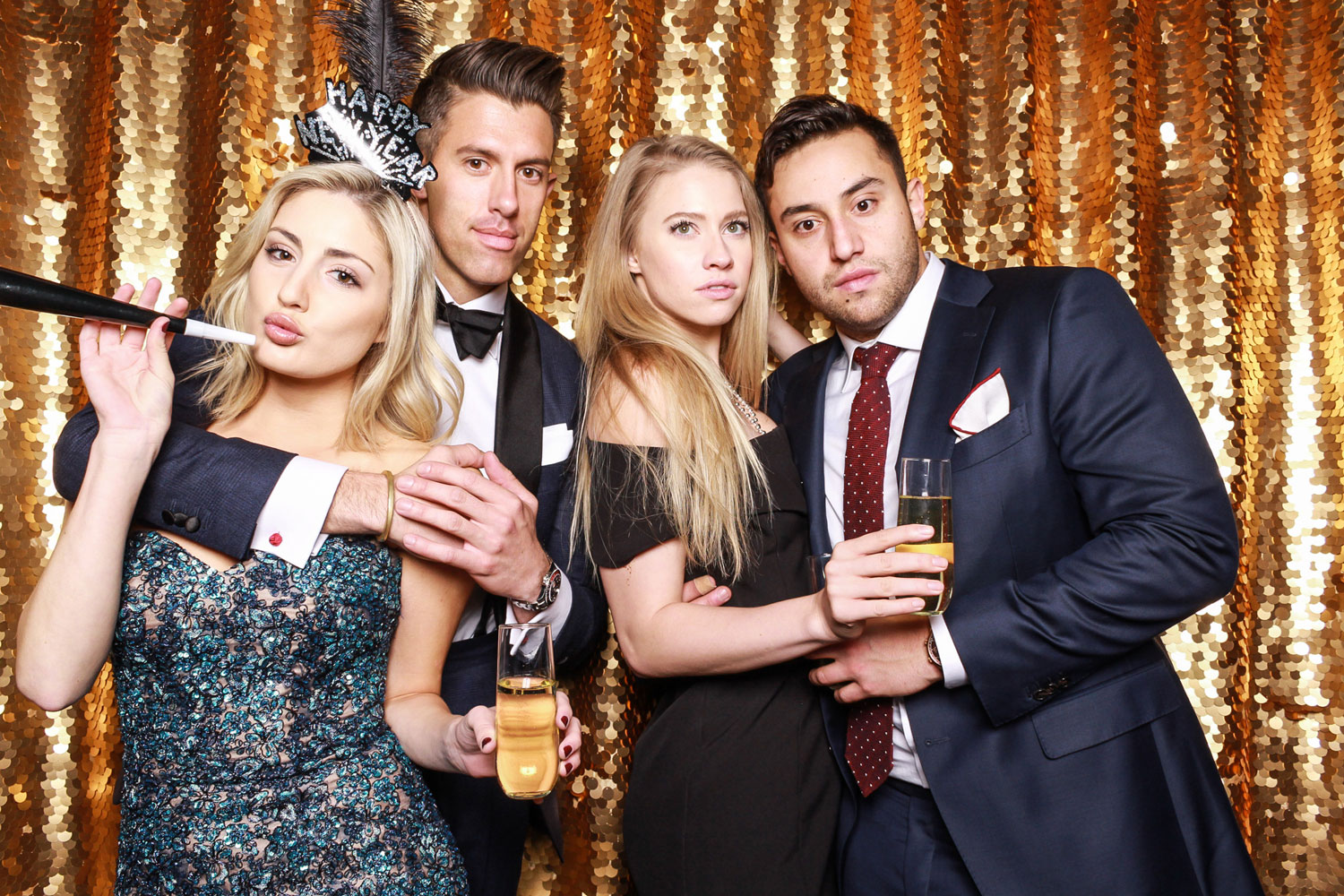 Hollywood Boulevard photo booth pose