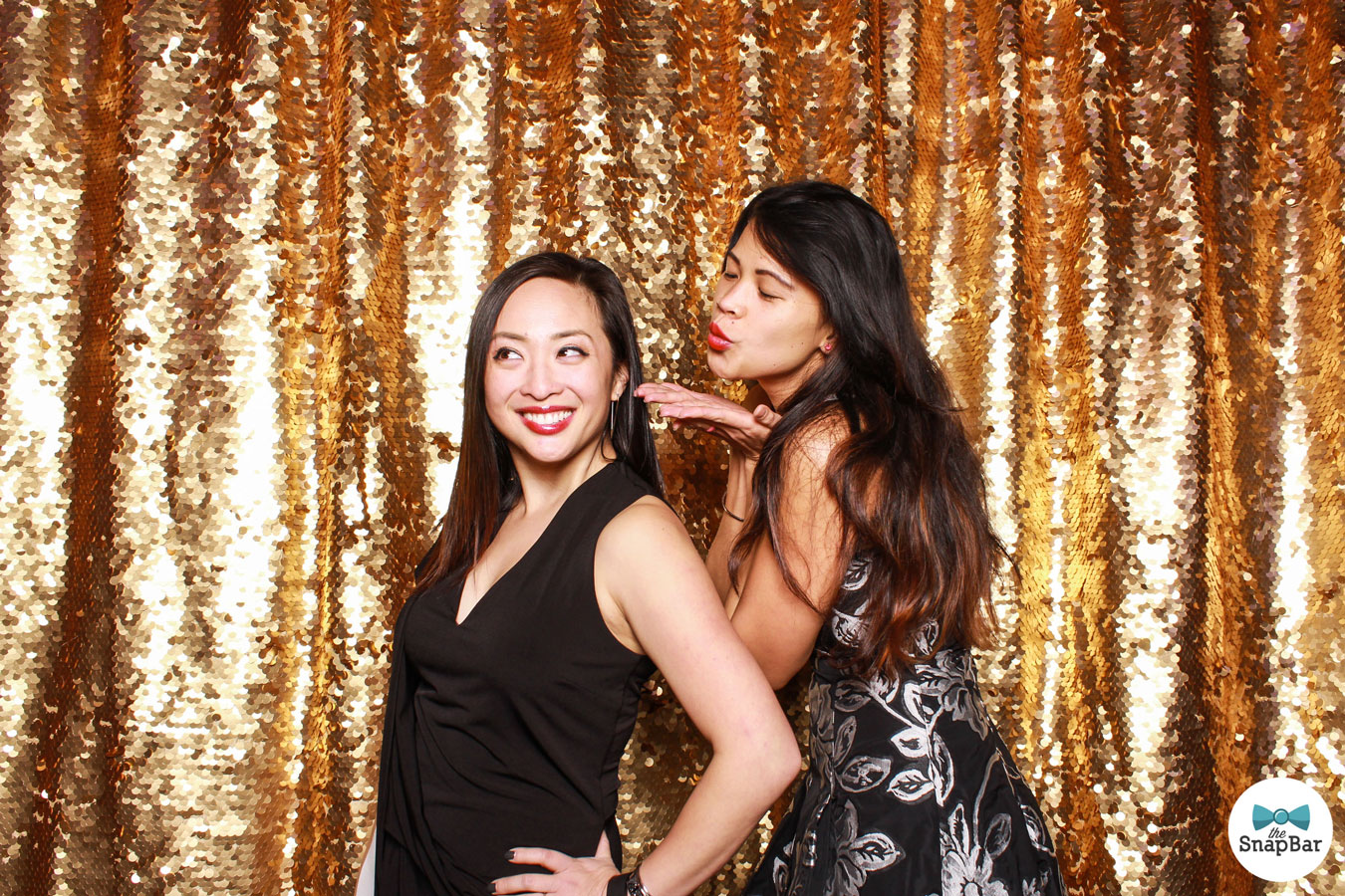 Celebrity photo booth pose