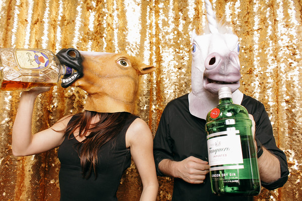 Drinking photo booth