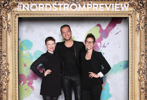 Nordstrom frame photo booth