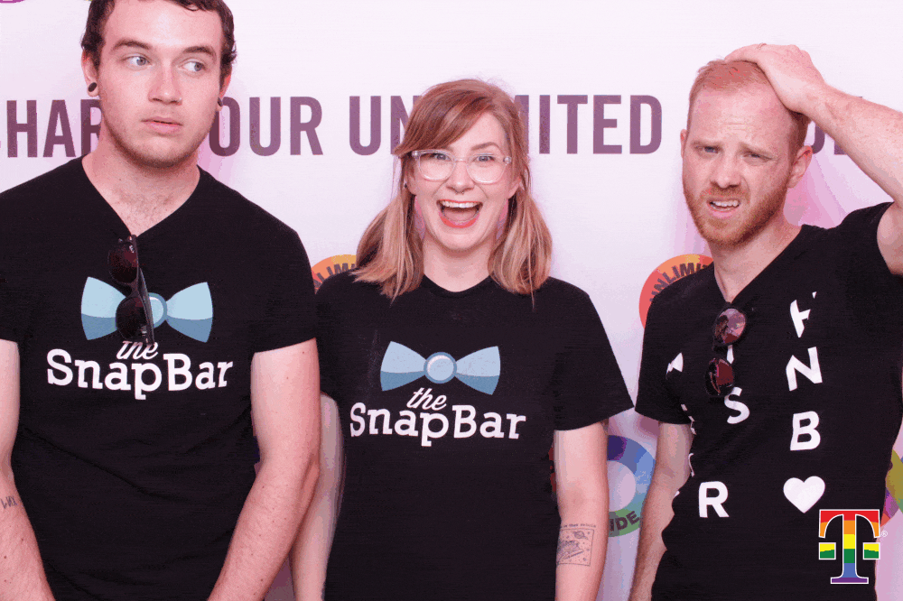 Custom Gay Pride Photo Booth