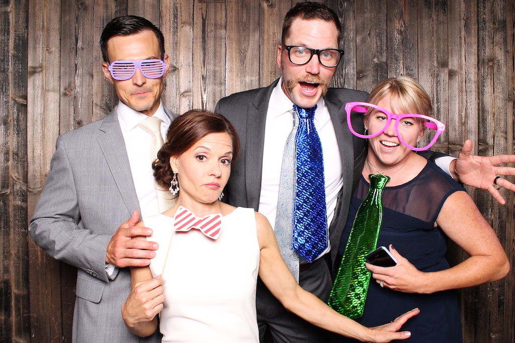Classic photo booth backdrop