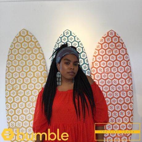 Bumble and The Surf Lodge Selfie Stand Photo Booth Experience