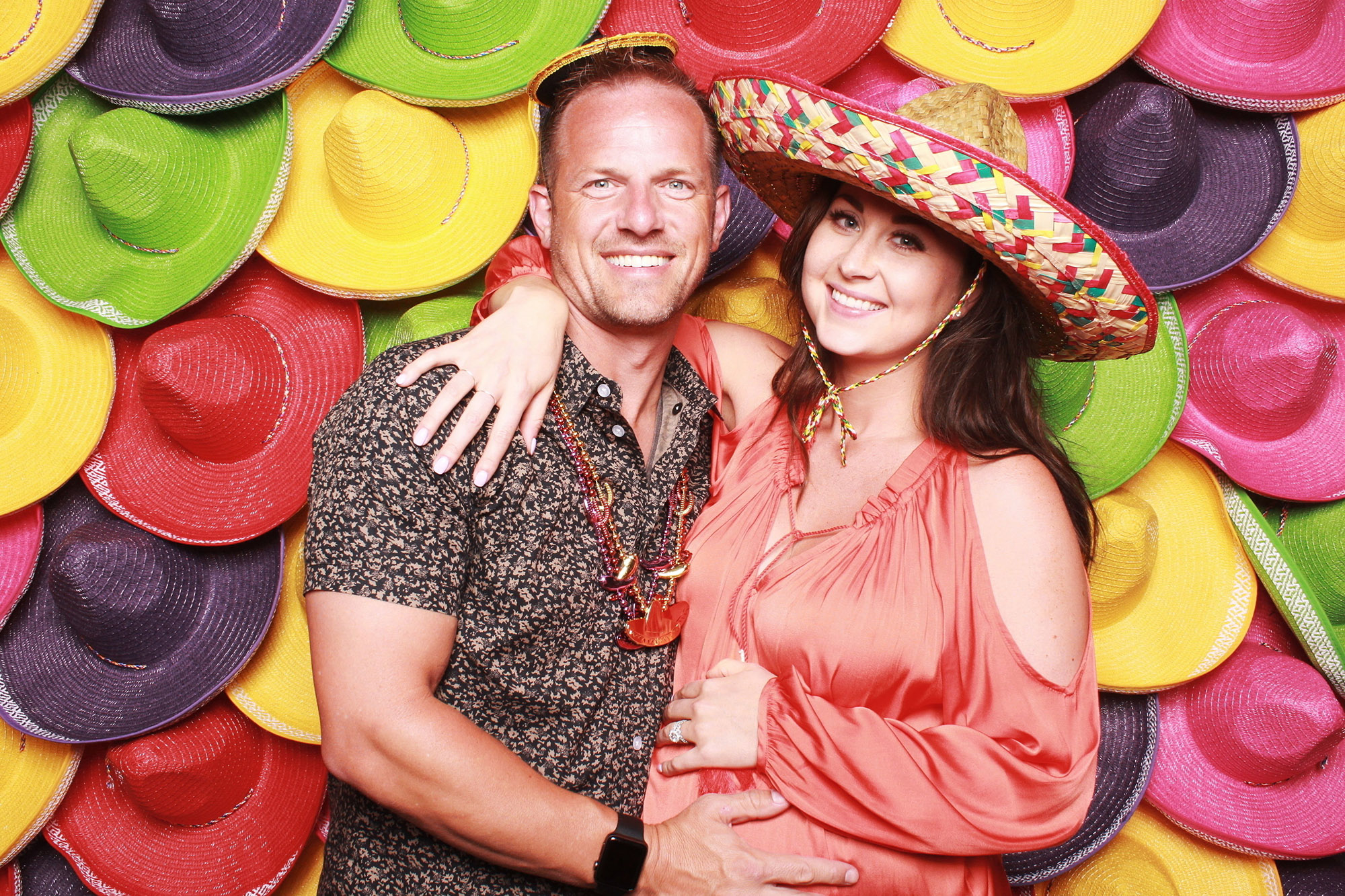 Fun Cinco de Mayo photo booth backdrop