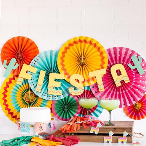 Fiesta banner for Cinco de Mayo party