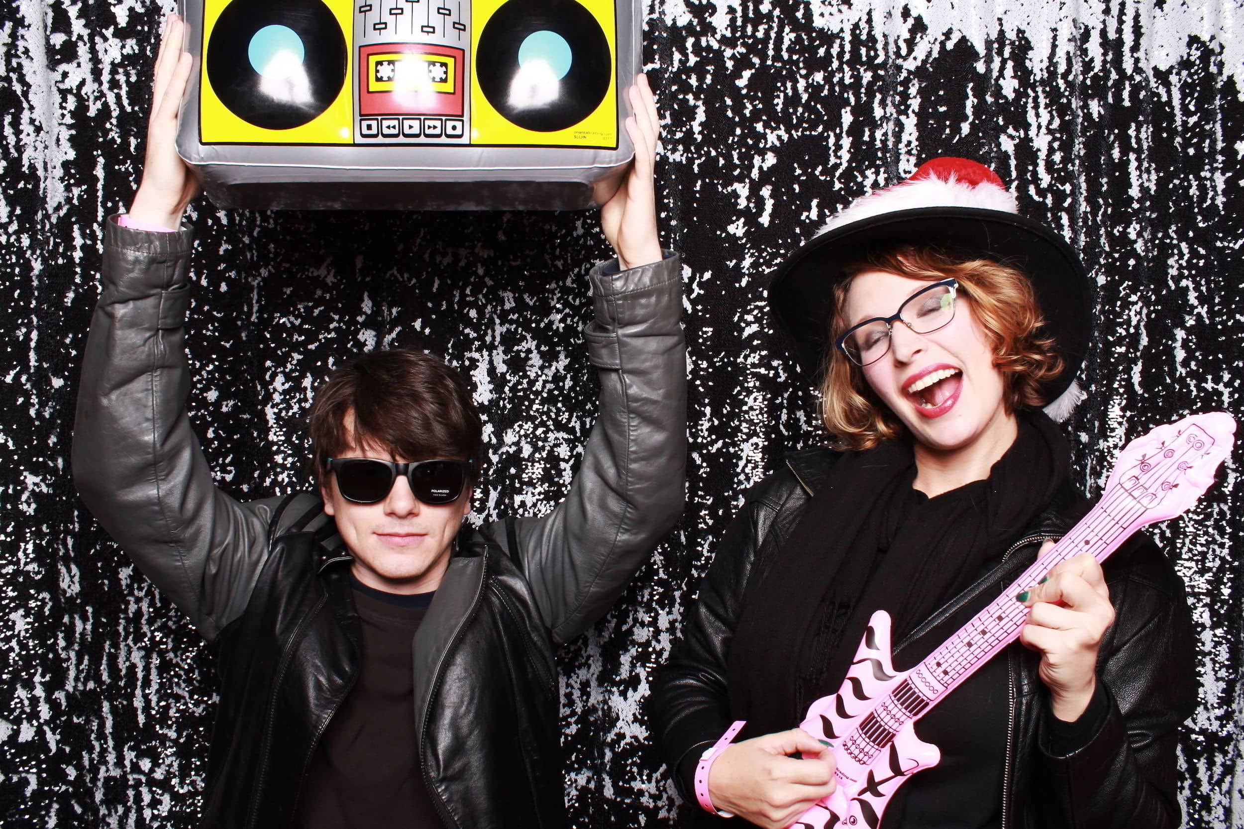 Classic 80's photo booth