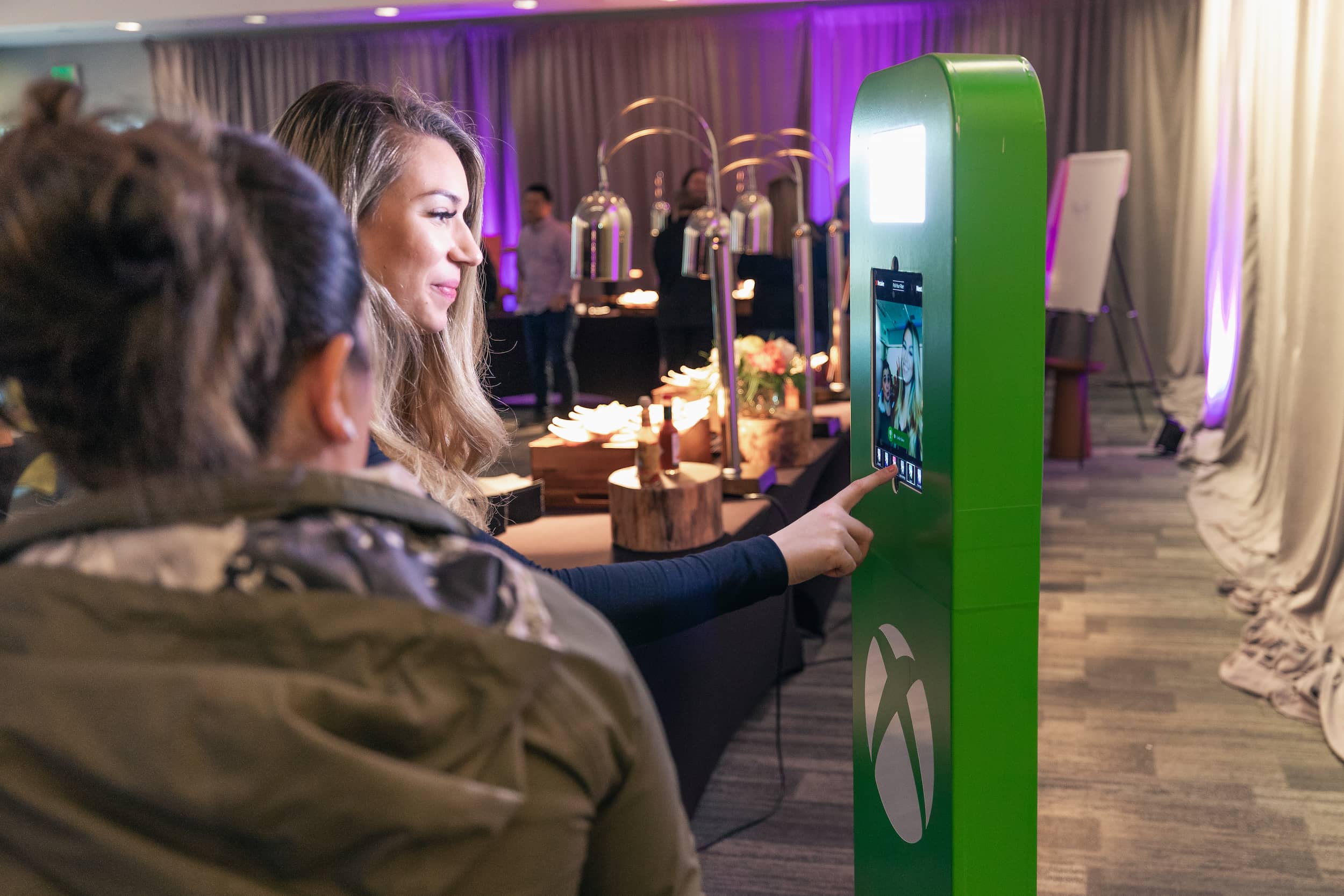 XBox Selfie Stand Full Wrap photo booth experience