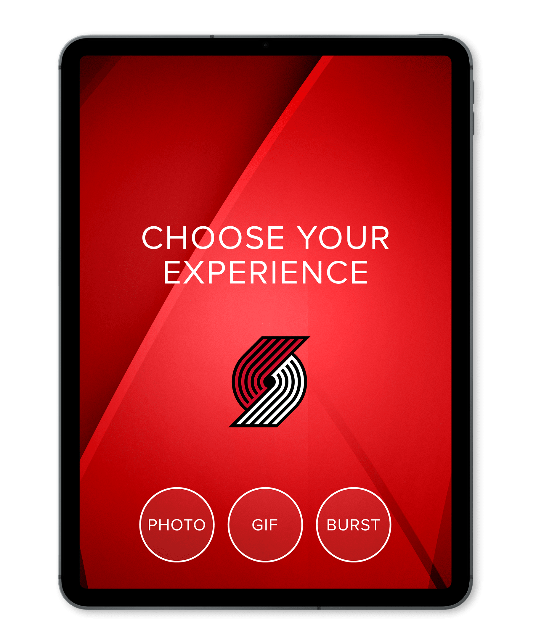 Customizable Attract Screen for photo booth