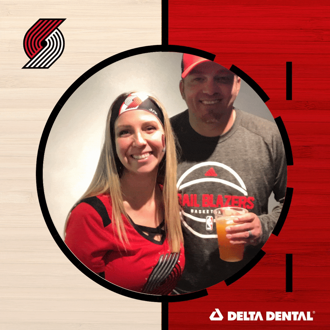Portland Trail Blazers photo booth