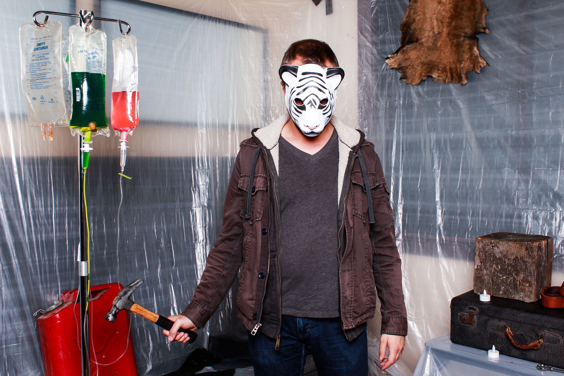 Halloween photo booth set