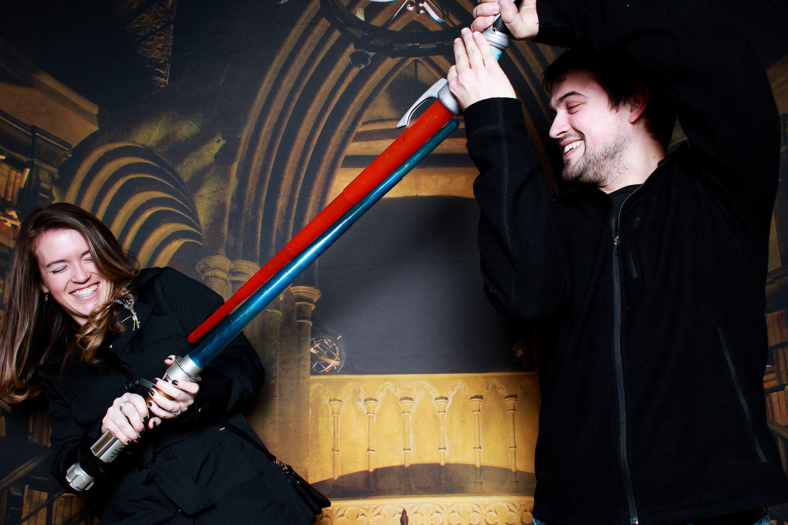 Harry Potter Star Wars photo booth