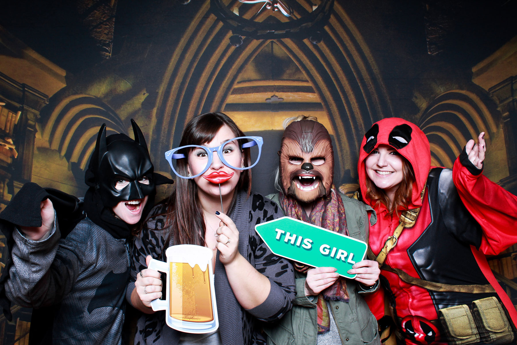 Hogwarts Galaxy Far, Far Away Photo Booth