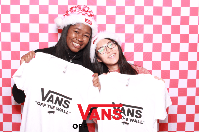 Vans Holiday party GIF experience