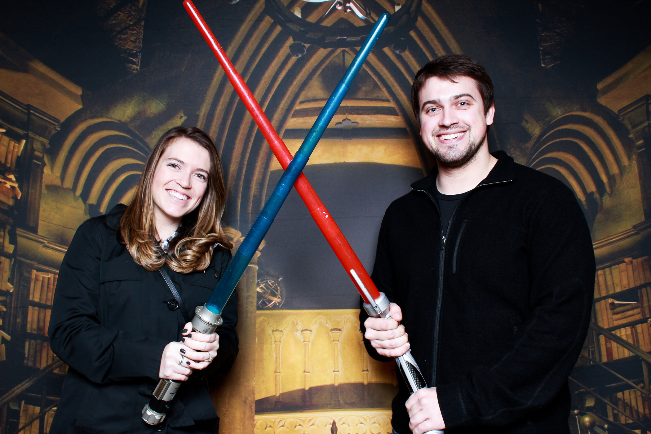 Star wars lightsabers photo booth props