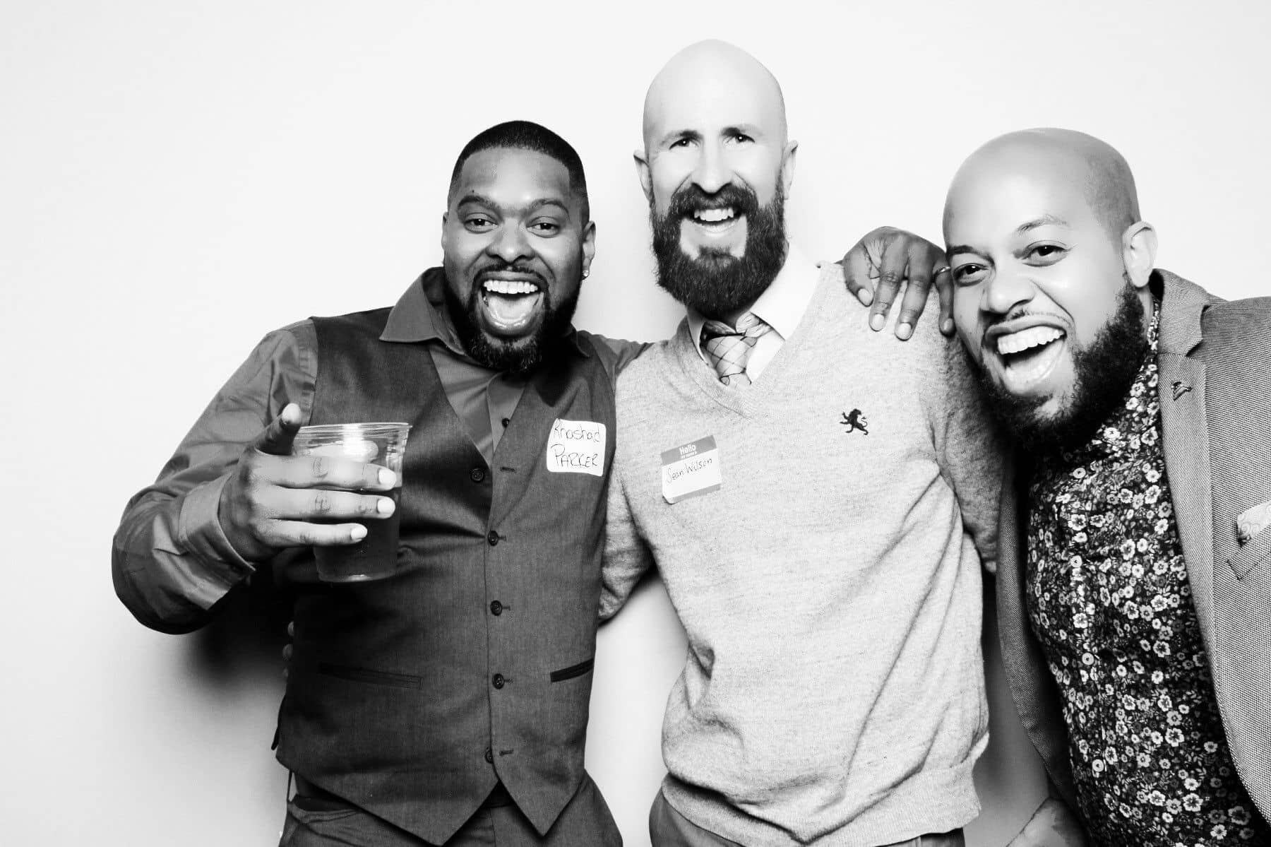 Reunion photo booth experience