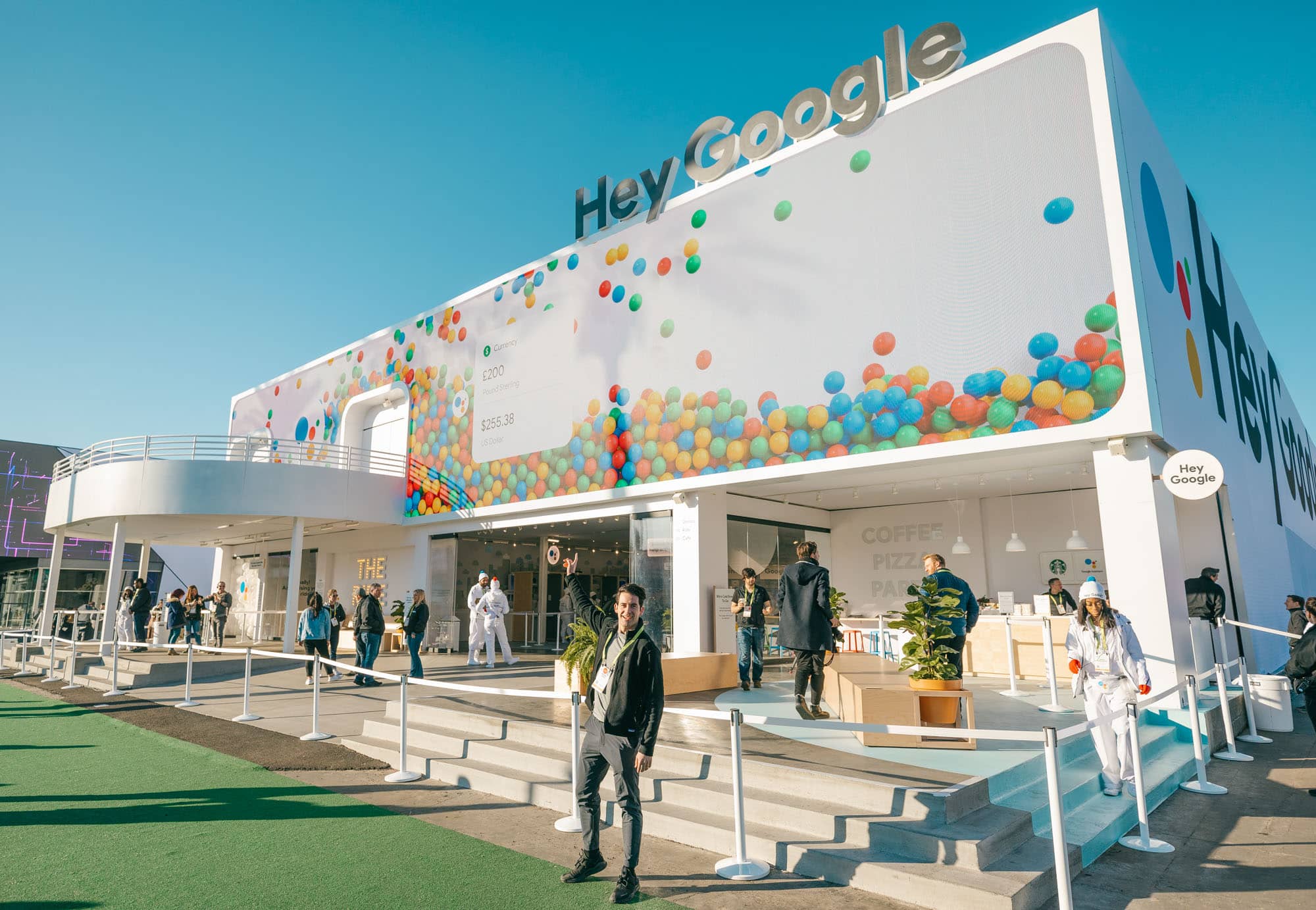CES Google Las Vegas photo booth experience