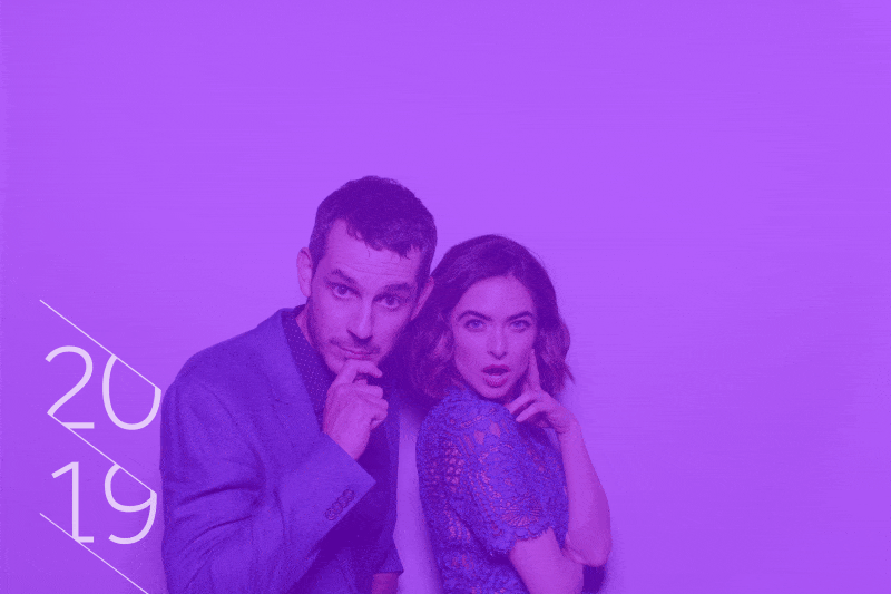 LA Sony Screening photo booth GIF experience