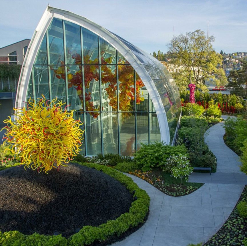 Chihuly garden photo