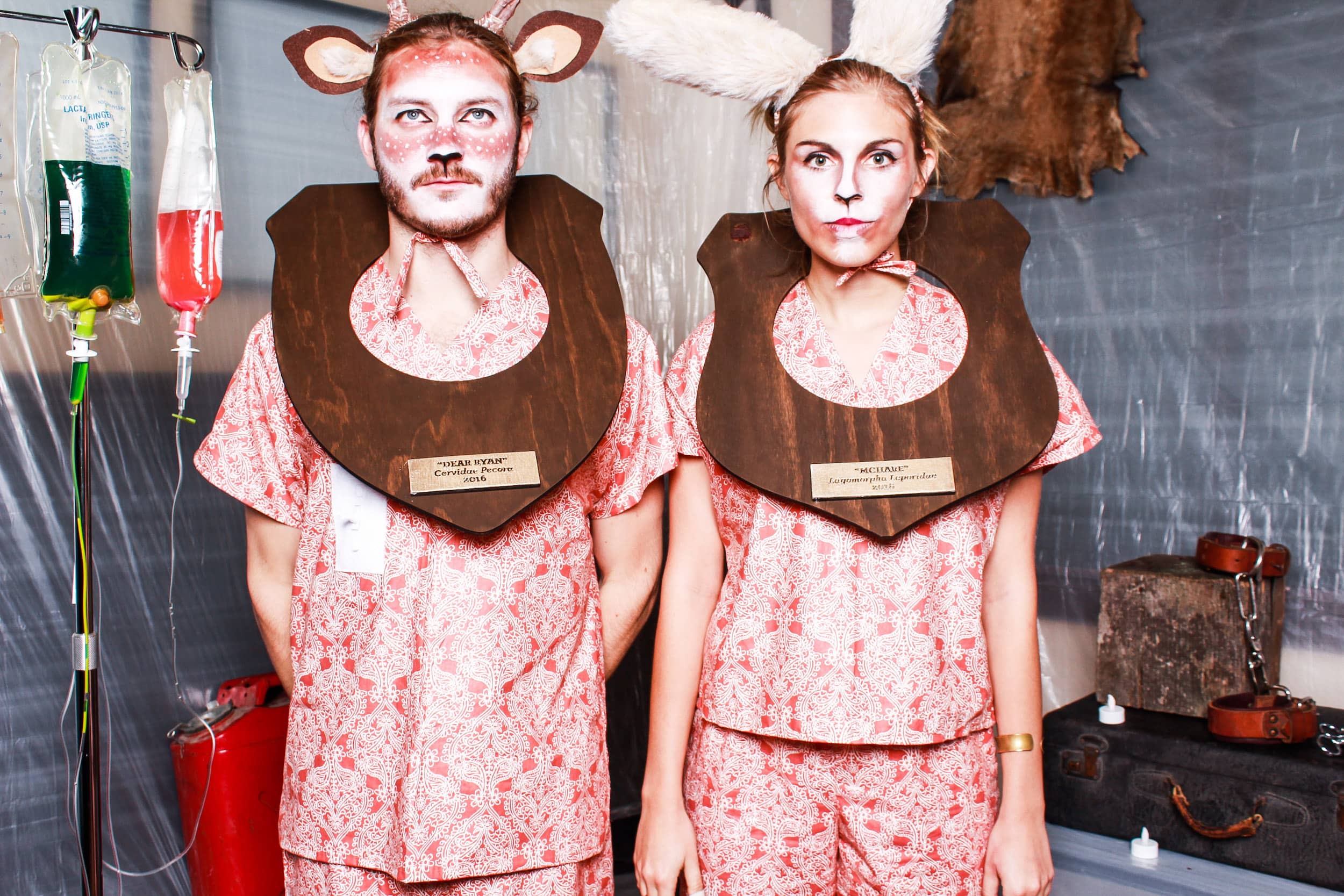 Halloween party photo booth set