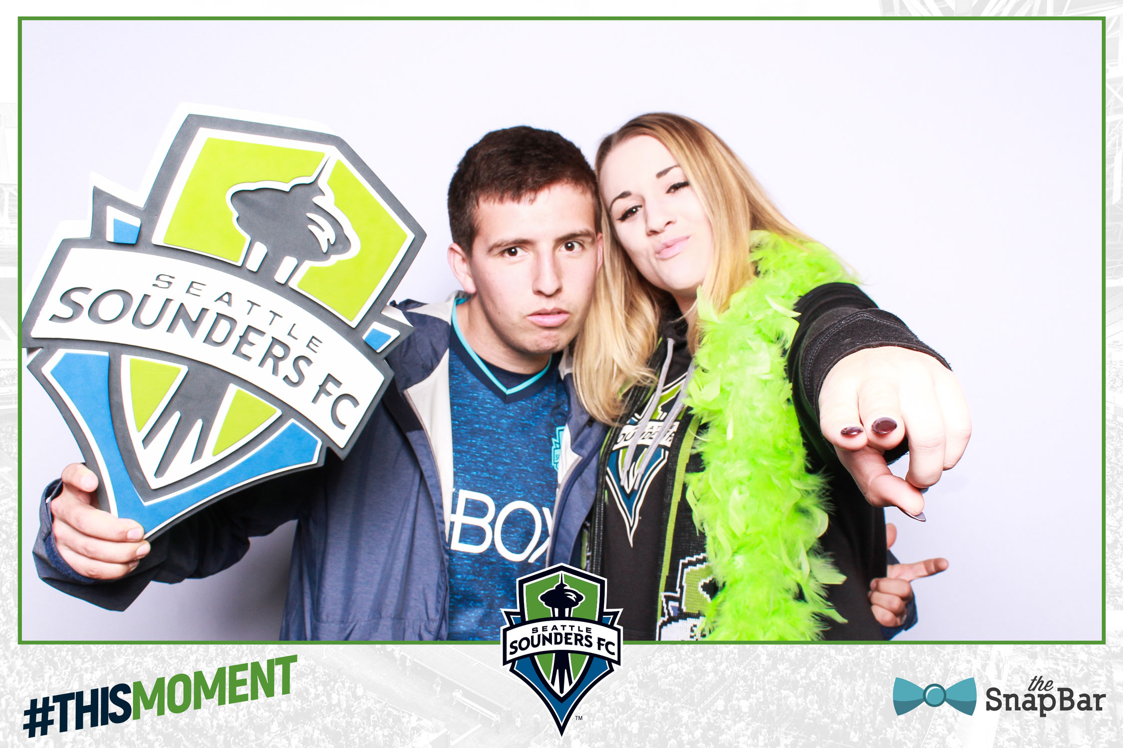 Sounders Soccer Photo Booth