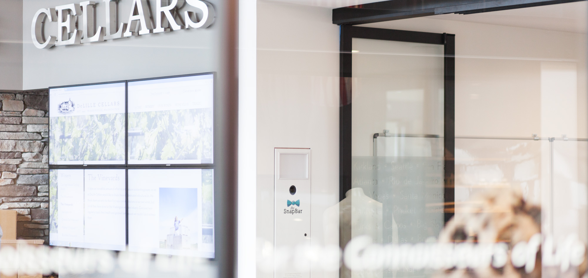 Sotheby's Custom Photo Booth Installation