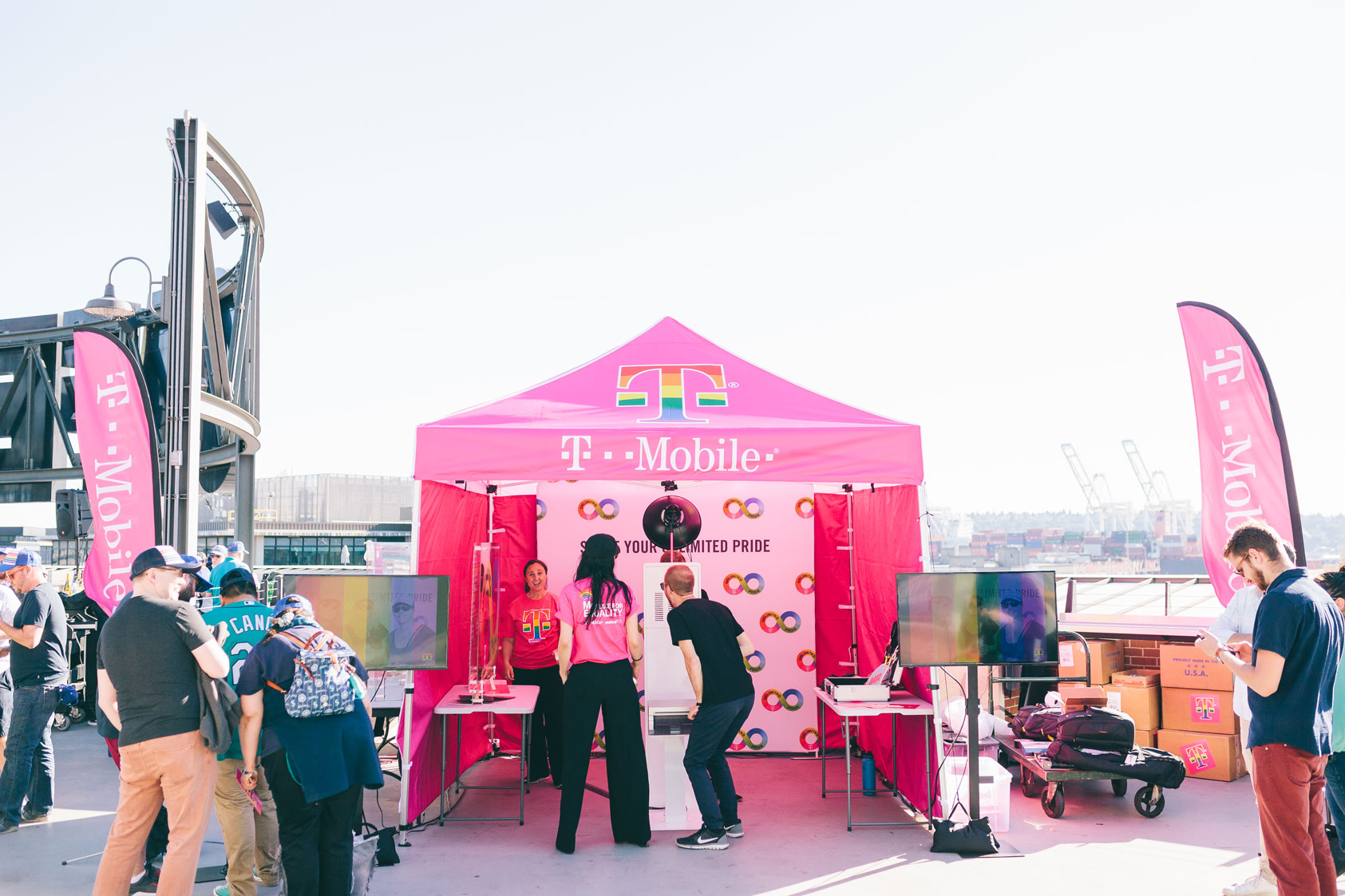 T-Mobile Pride Photo Booth
