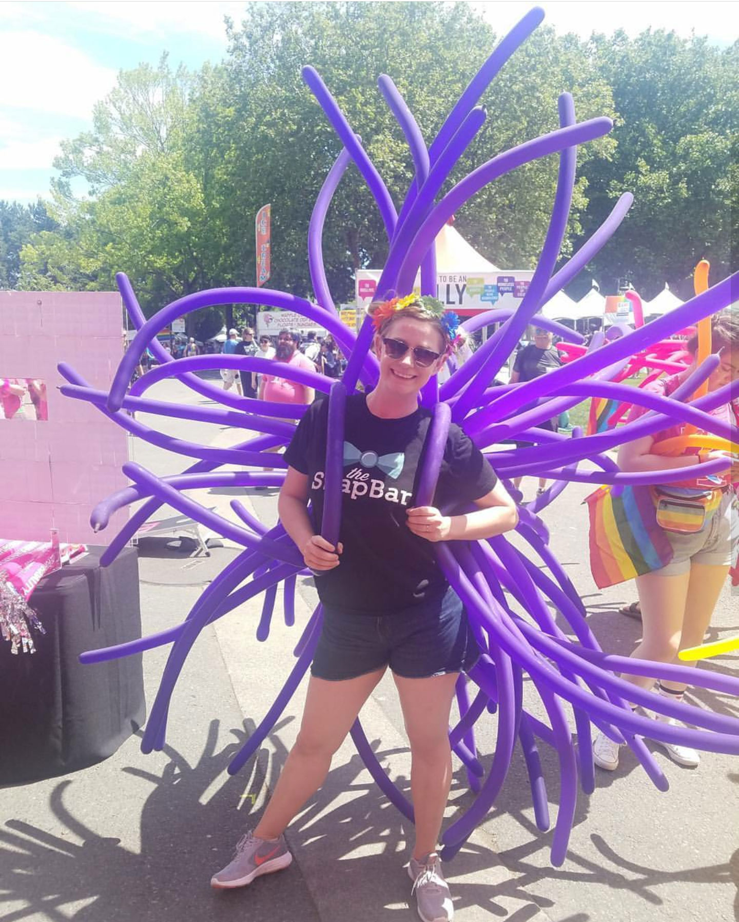 Pride balloon costume