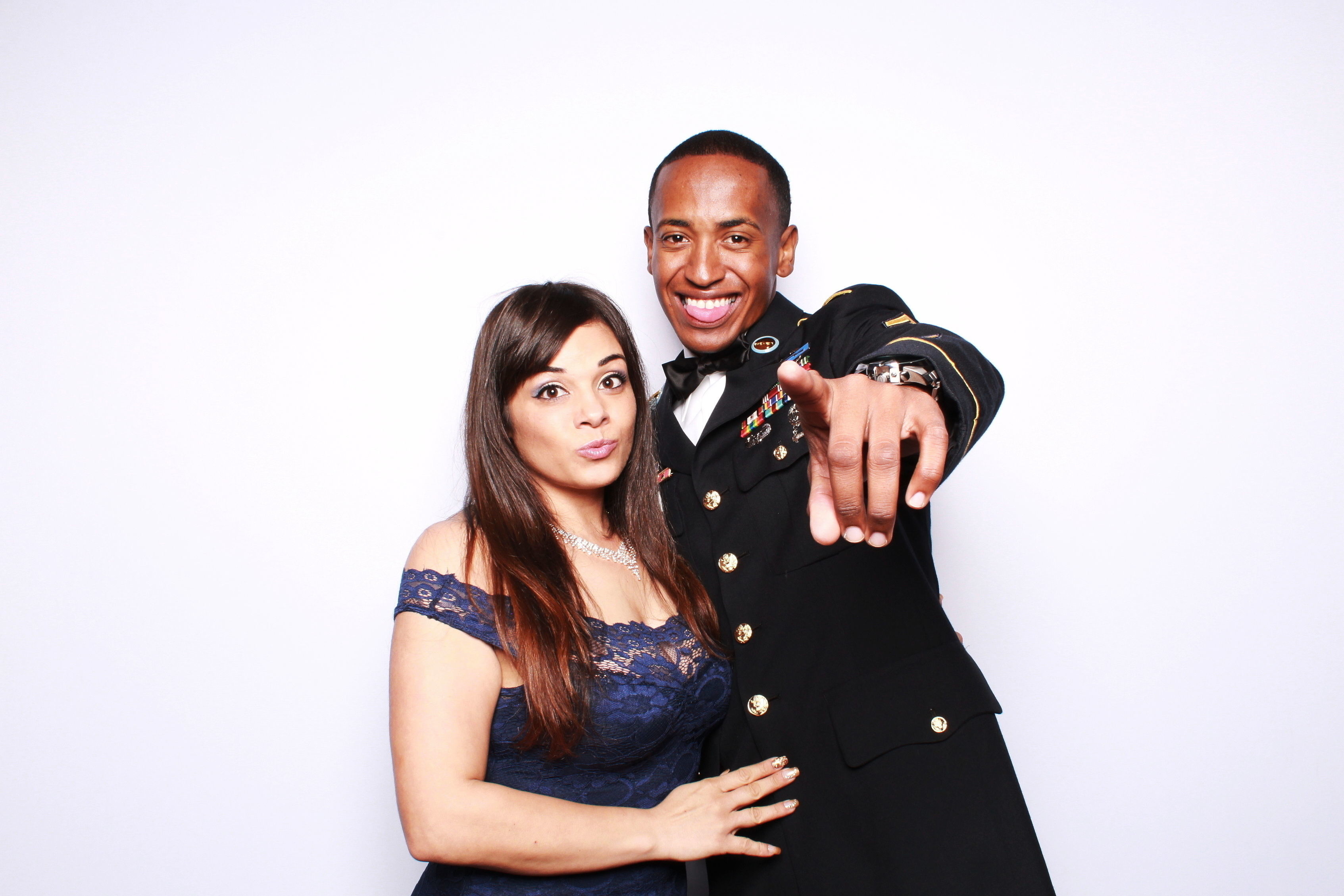 Military Ball photo booth