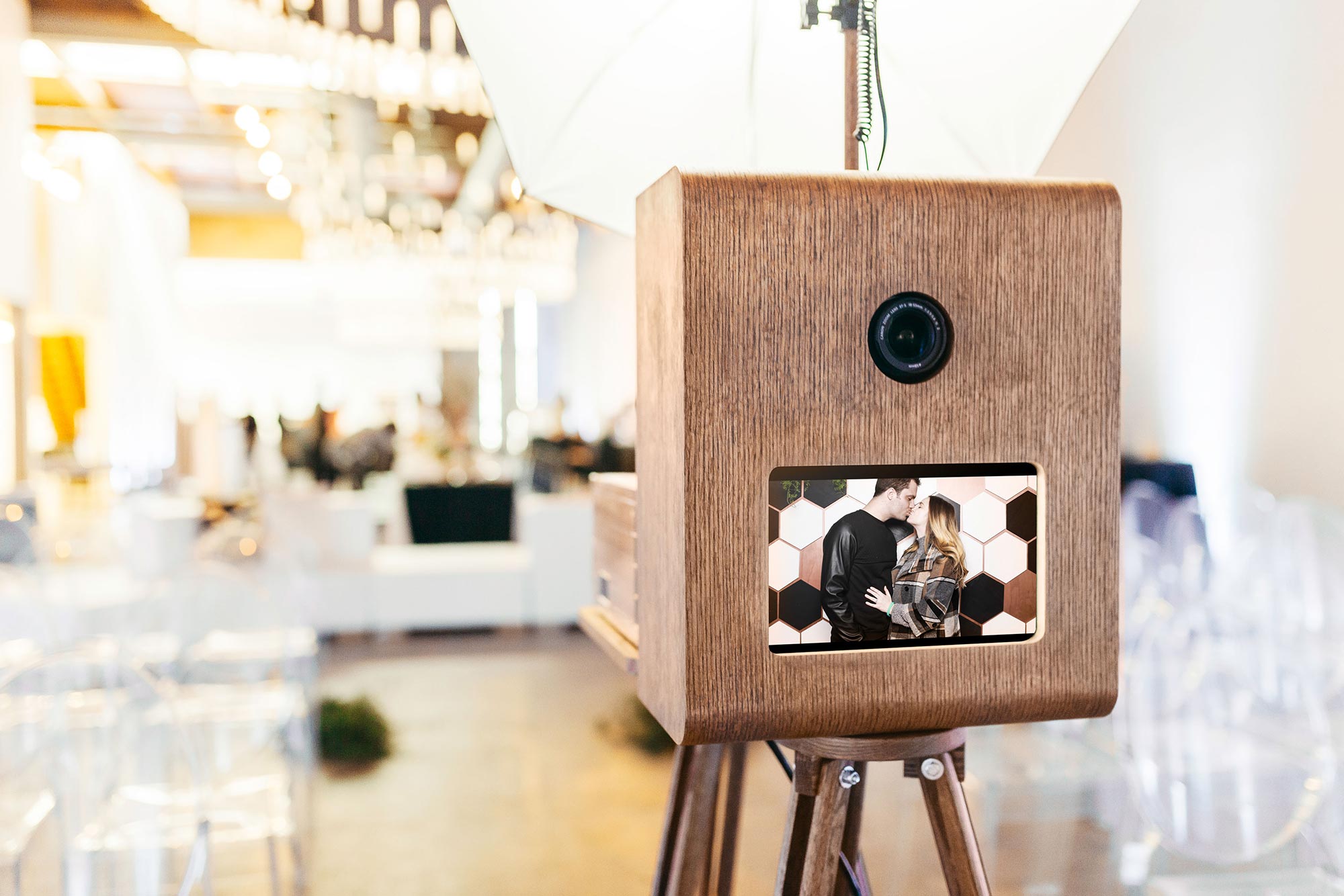 Vintage photo booth for your health