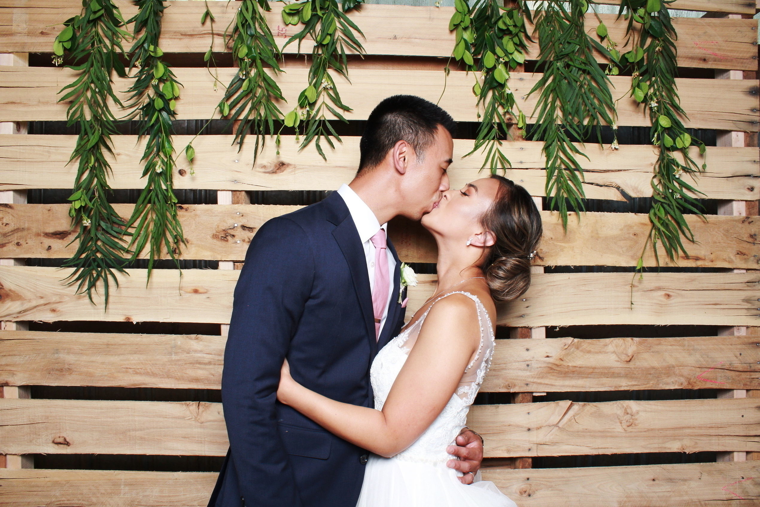 Boho wedding photo booth
