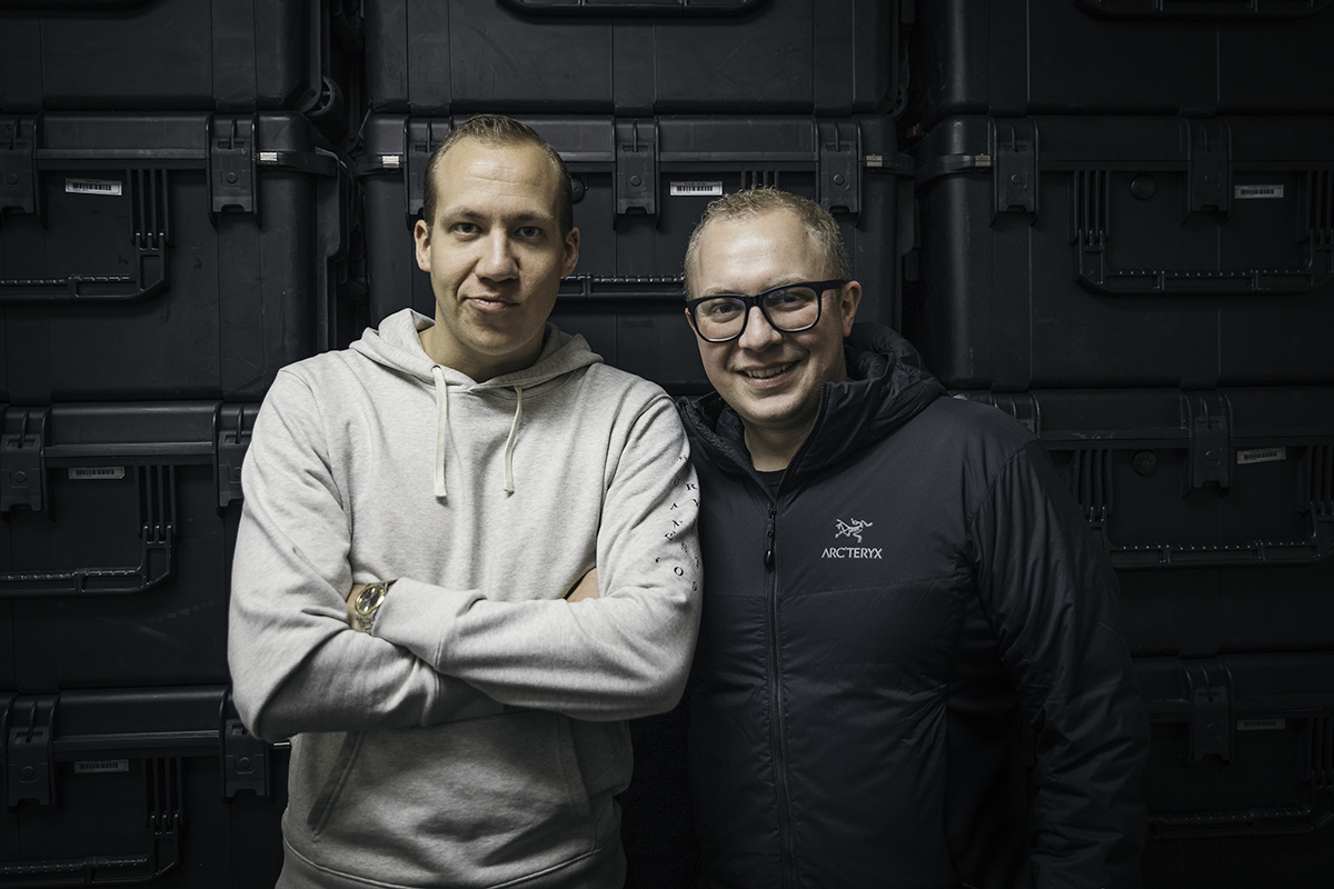 The SnapBar Founders, Sam and Joe