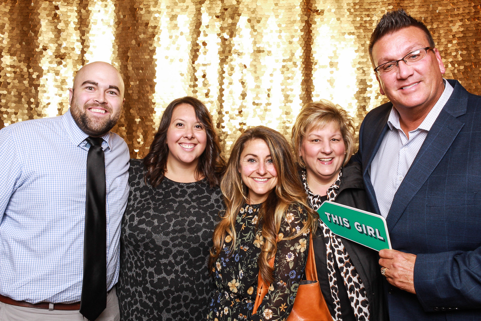 Wedding guest photo booth