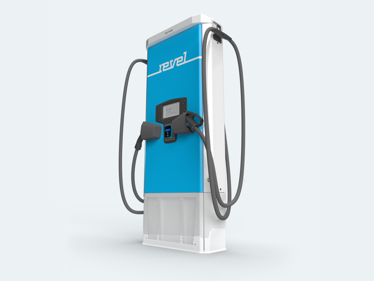 Revel electric car super charger