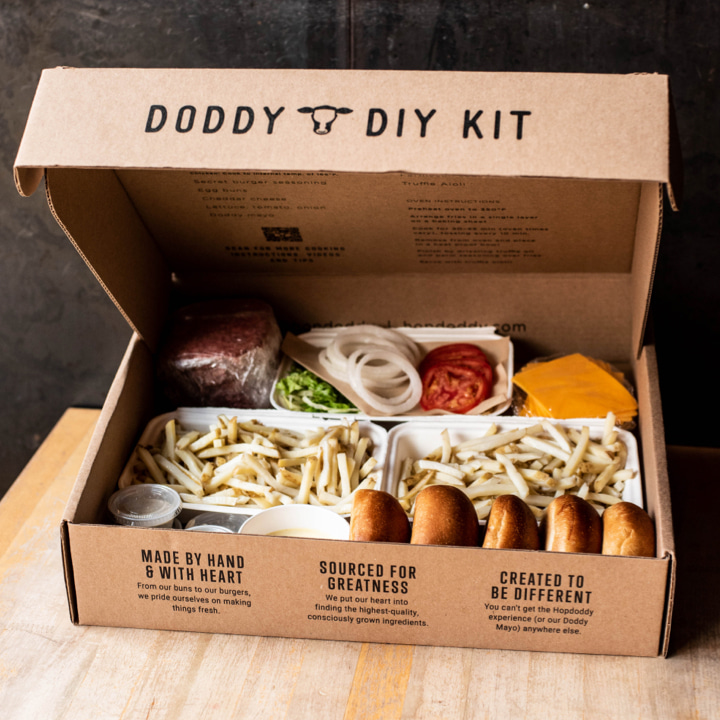 Doddy DIY kit and ingredients.