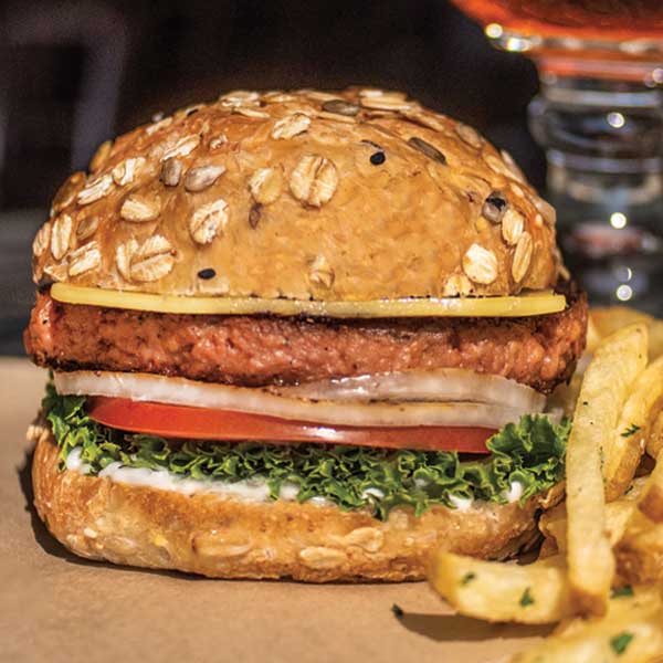 Beyond Meat burger.