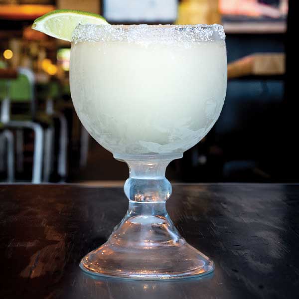 Large frozen margarita.