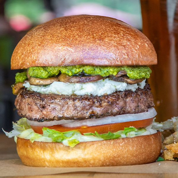 Magic Shroom burger.