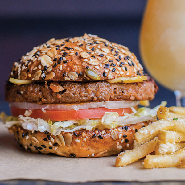 Beyond Meat burger.