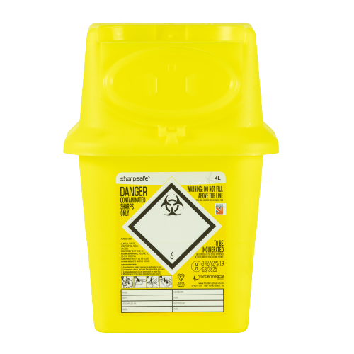 Yellow Sharps Bin Disposal & Collection Services Woosh